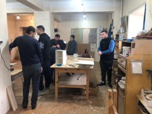 Corso di falegnameria c/o Centro Educativo e di Consulenza “Khachmeruk”