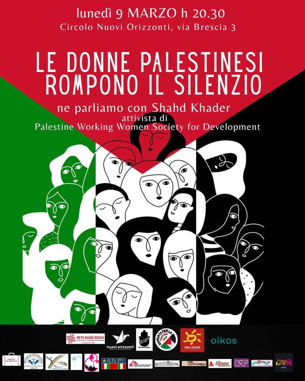 Le donne palestinesi rompono il silenzio
