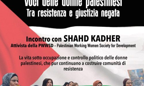 12 Marzo 2026 ore 20,30 – Verona presso la Sala Africa di Vicolo Pozzo